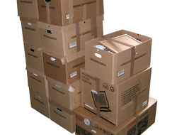 Stacking boxes requires muscular strength and endurance