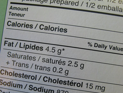 Learn how to read nutrition fact labels